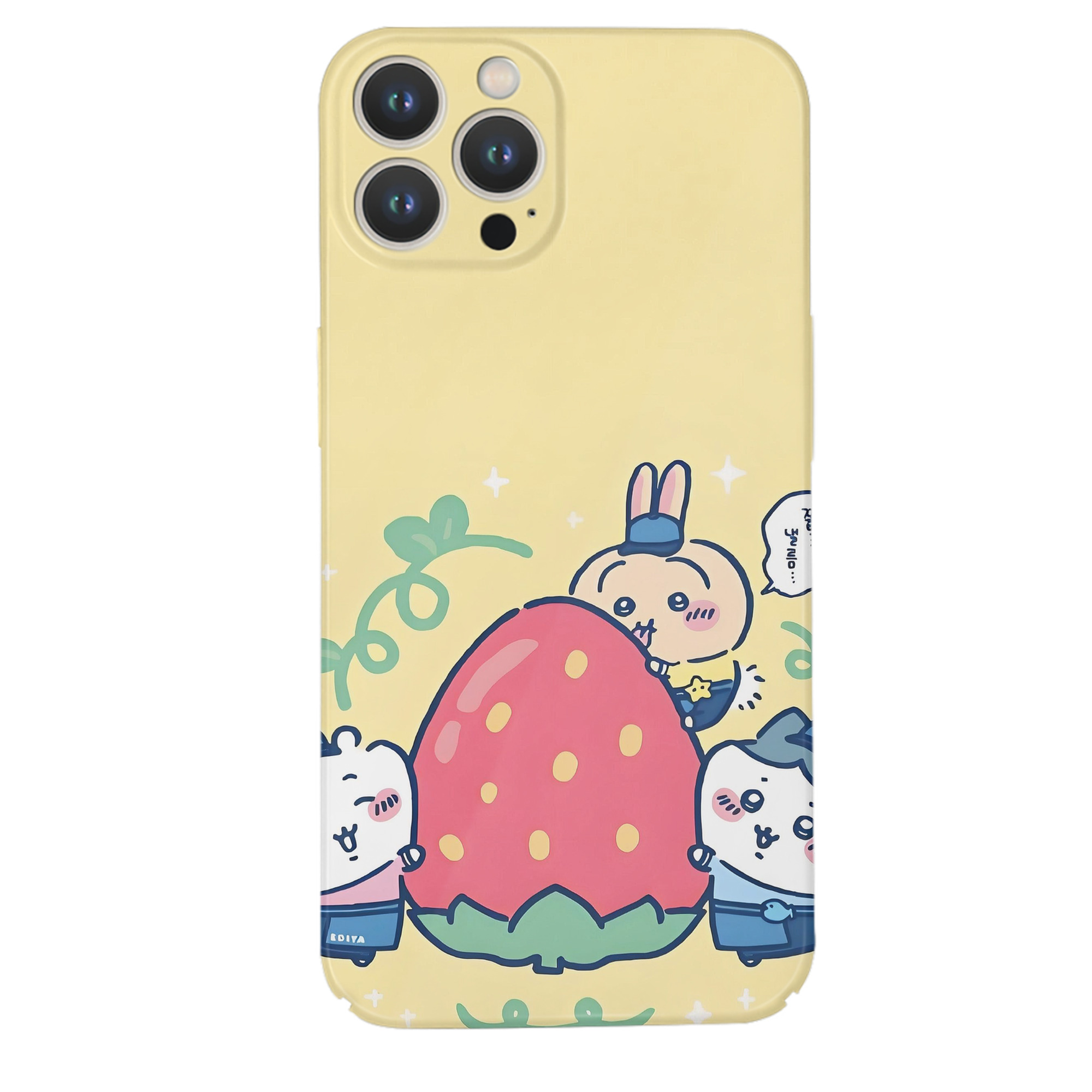 （画像用） ちいかわ Chii-kawa 【iPhone 14シリーズ対応】ハードケース